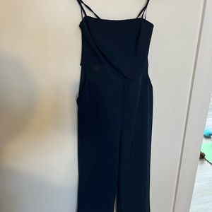 Dynamite Navy Jumpsuit